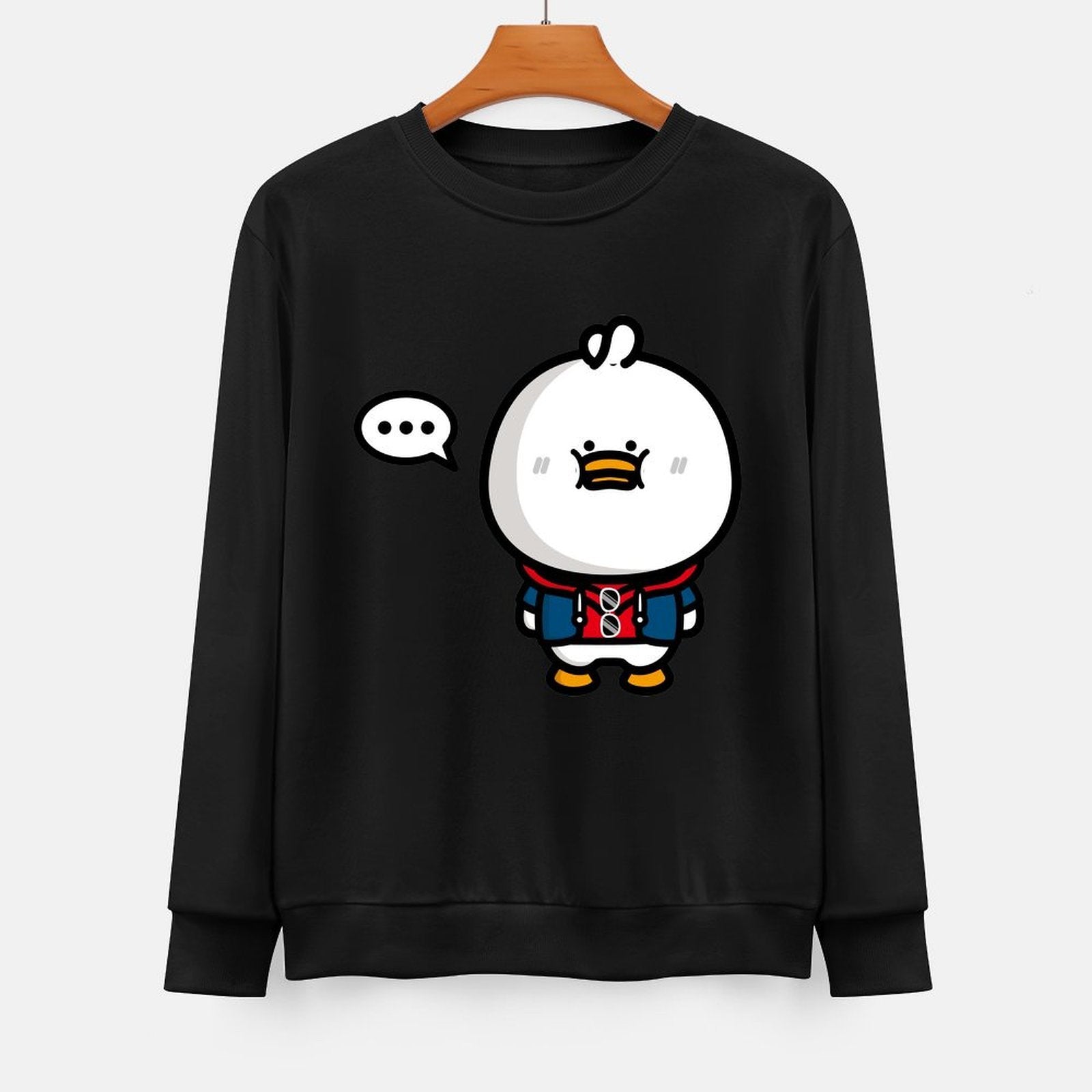 Front Patterned Long Sleeve TopReliable AllDay